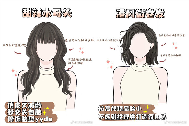 遮颧骨显脸小发型，南宁美发造型发型推荐