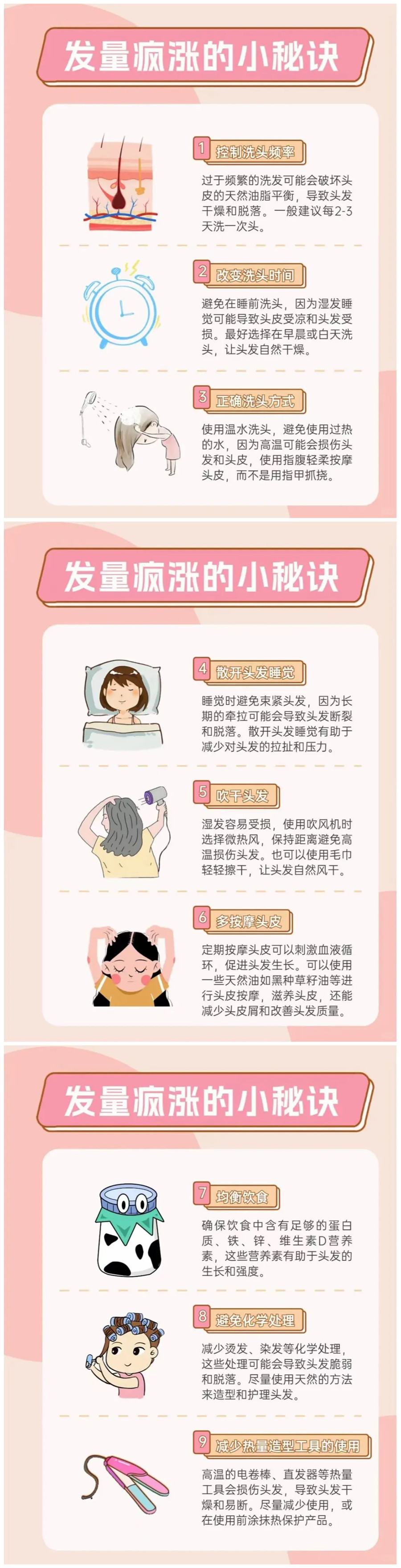 发量疯涨的秘诀,广西美发护发学校分享课件