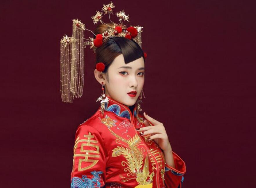 中式复古新娘造型