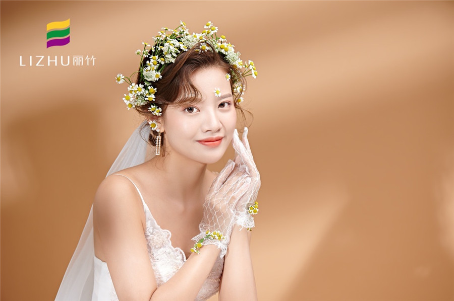 丽竹彩妆作品：夏日·日系·鲜花