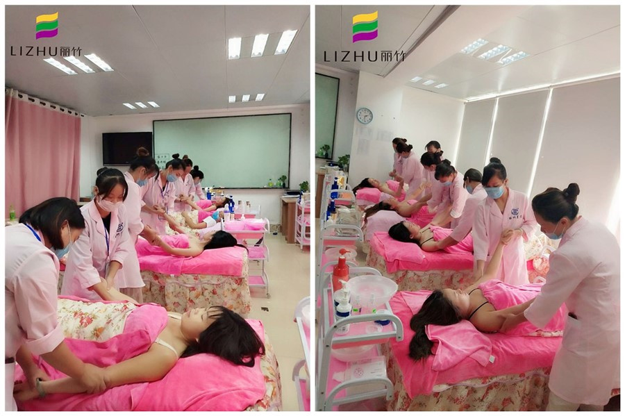 广西美容学校：美容班的手部护理