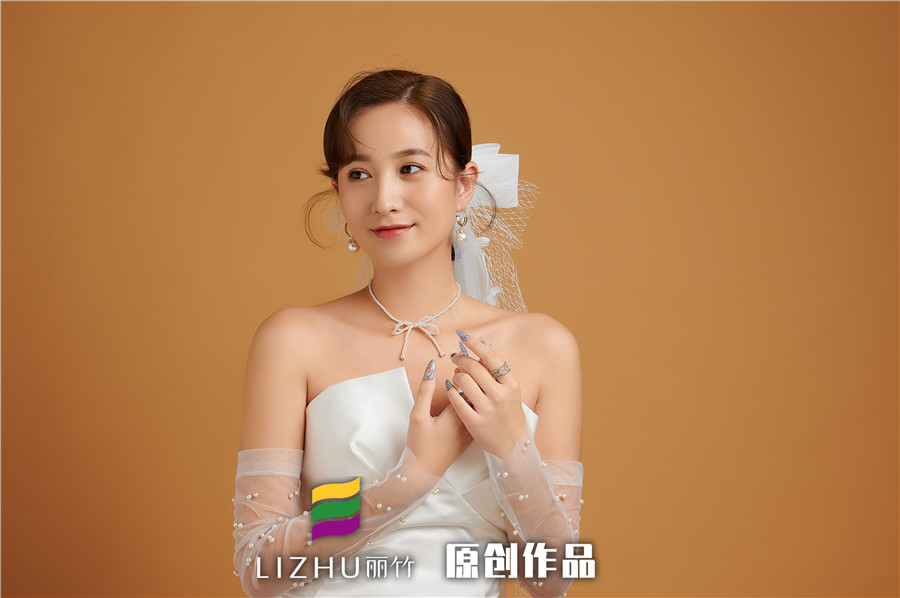 丽竹彩妆作品：简约韩式新娘系列