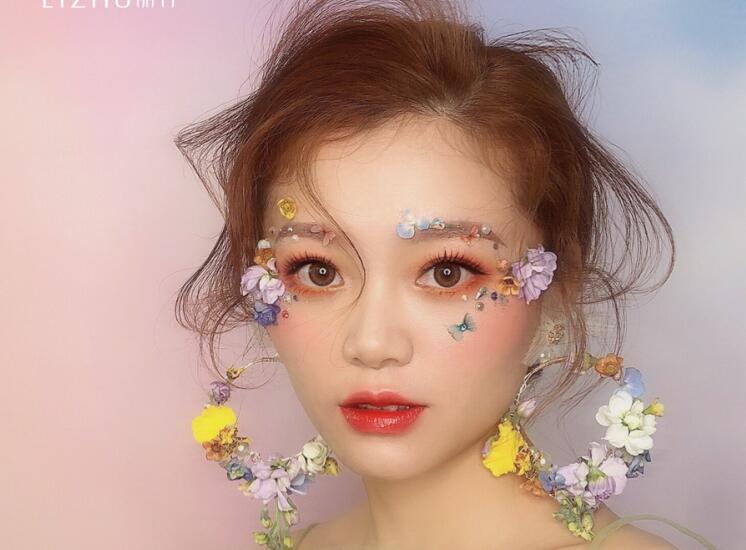 春日花仙子造型，用作品说话的广西化妆学校
