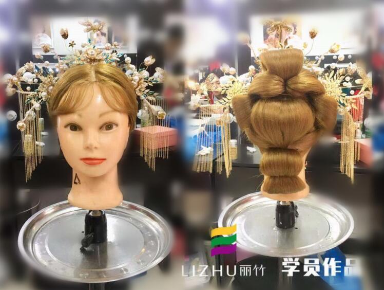 广西化妆培训班中式秀禾学员作品