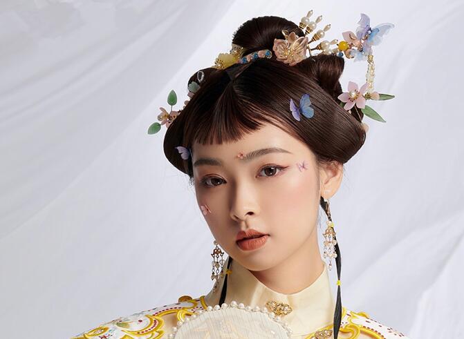广西彩妆造型学校作品：汉服造型