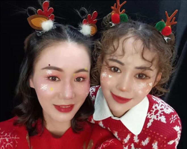 打造你的专属圣诞妆容，南宁化妆学习机构分年