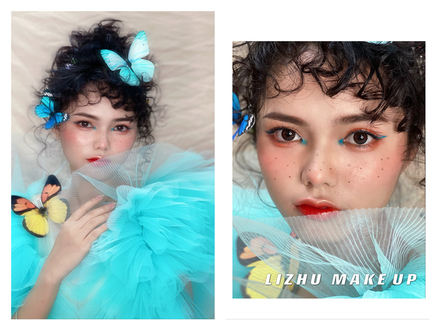个性写真造型 | 南宁彩妆学校作品分享