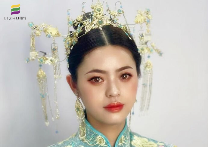 新中式秀禾新娘造型 | 丽竹学校彩妆作品