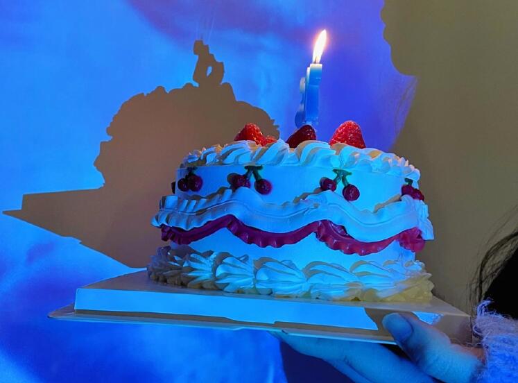 社恐妹不露脸生日照 | 丽竹化妆学校有妙招