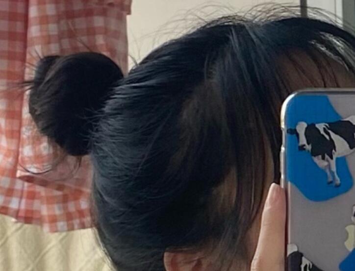 专门为扁平头妹准备的丸子头教程