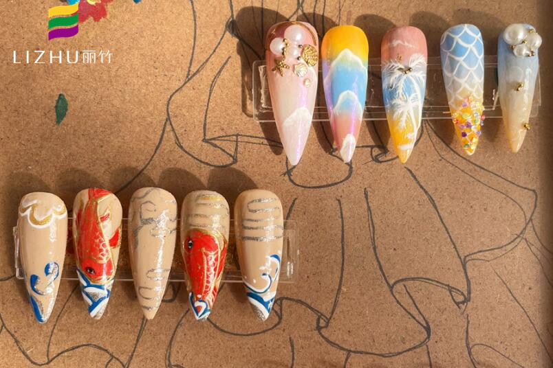 南宁美甲培训班学员毕业作品欣赏