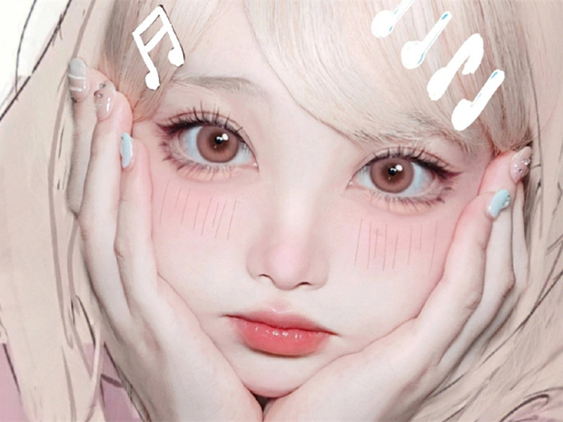 漫画少女仿妆，广西彩妆专业培训分享教程