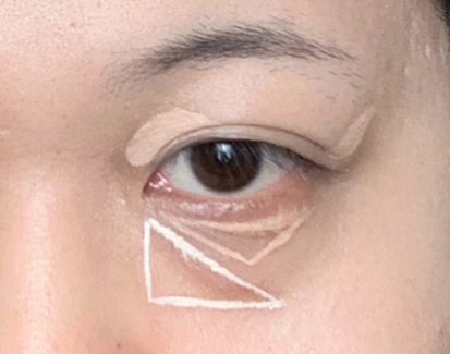 重度黑眼圈遮瑕方法，广西化妆美妆培训教学