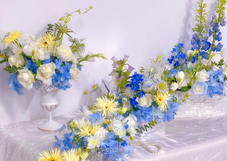 婚礼桌花 | 花艺插花专业教程讲解