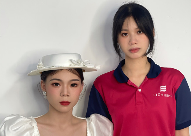 南宁新娘跟妆作品---礼帽复古新娘