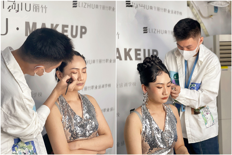 广西彩妆实训:轻欧美妆容要点解析