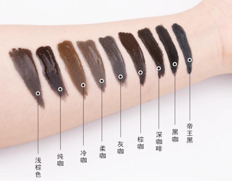 南宁纹绣师分享：常用纹眉色乳调配技巧