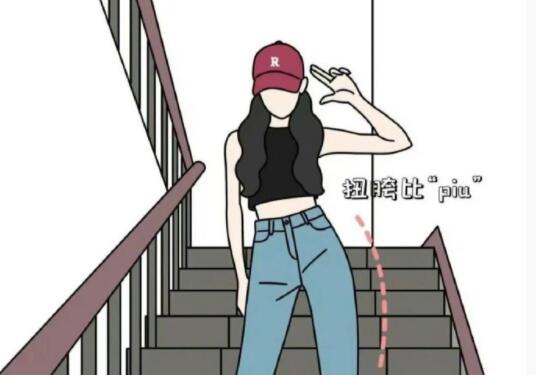 楼梯处如何摆姿势拍照?广西彩妆拍照摄影培训