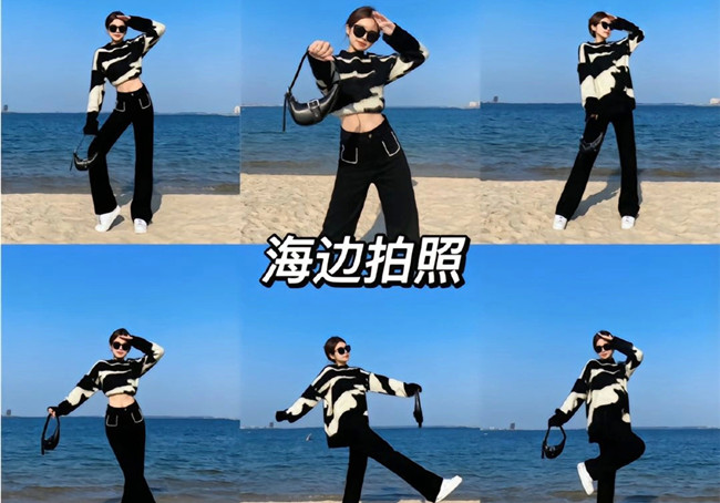 海边拍照怎么出大片？广西化妆形象拍照培训教你