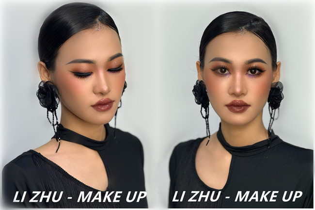 轻欧美造型 | 南宁美妆培训学校作品解析