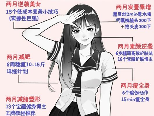 想逆袭成“素颜美女”？跟着广西美容与形象设计学校学