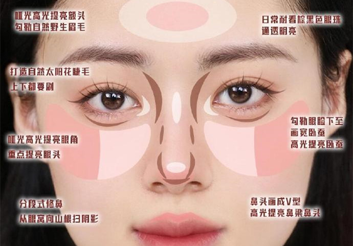 南宁化妆师：化妆新手淡妆画法