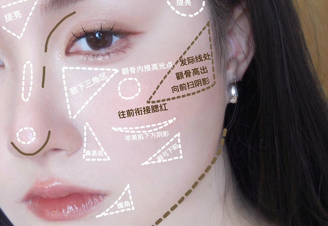 南宁学化妆没基础：无眼影气质骨相妆