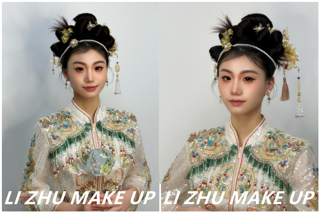 新中式造型 | 广西新娘妆去哪学？