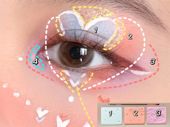 钻石眼妆教程，彩妆培训南宁课程讲解