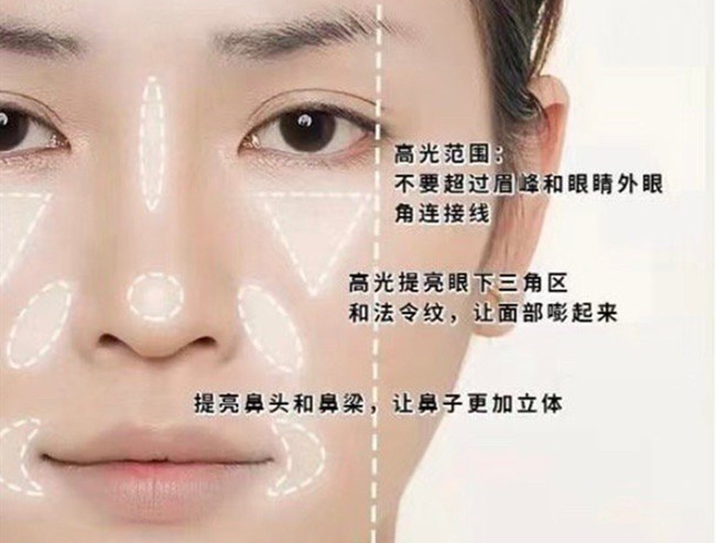 南宁美妆师日常：珠光高光和哑光高光的区别
