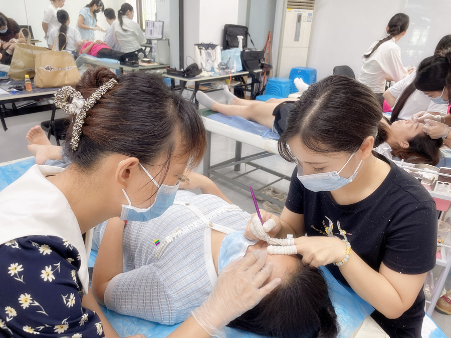 纹绣零基础：纹眉的用色要求