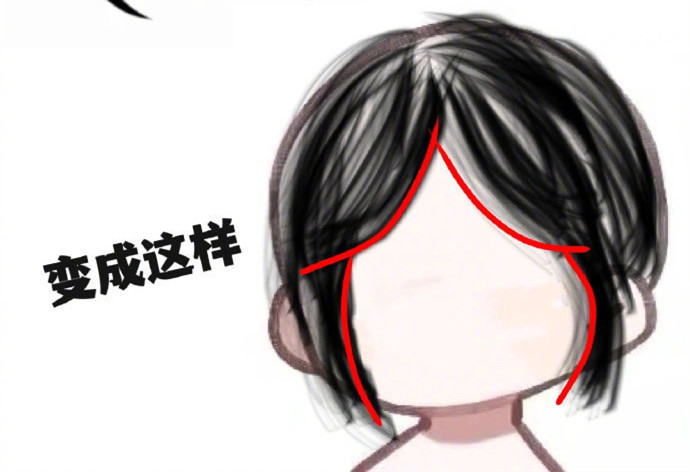 甜美八字刘海教程，学理发在南宁