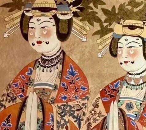 化妆零基础教学：花钿妆容的演变