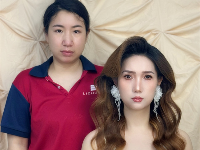 韩式披发造型 | 南宁化妆学校报读条件