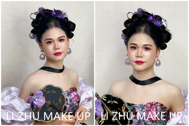新中式东方造型，​南宁彩妆写真机构作品