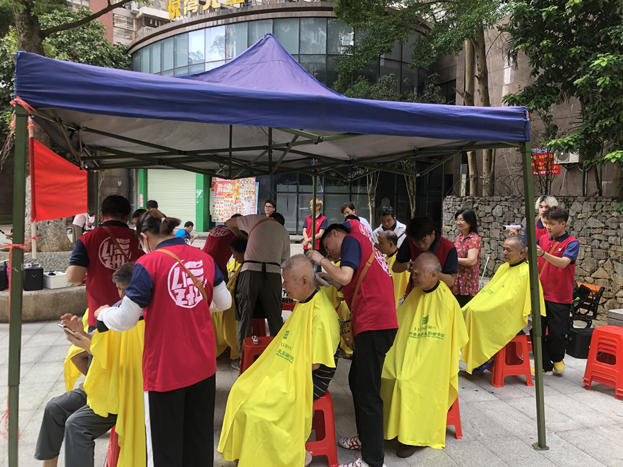 广西社会实践美发，专业技术受称赞