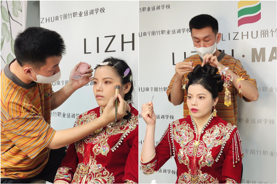 秀禾新娘造型，南宁婚礼化妆分享