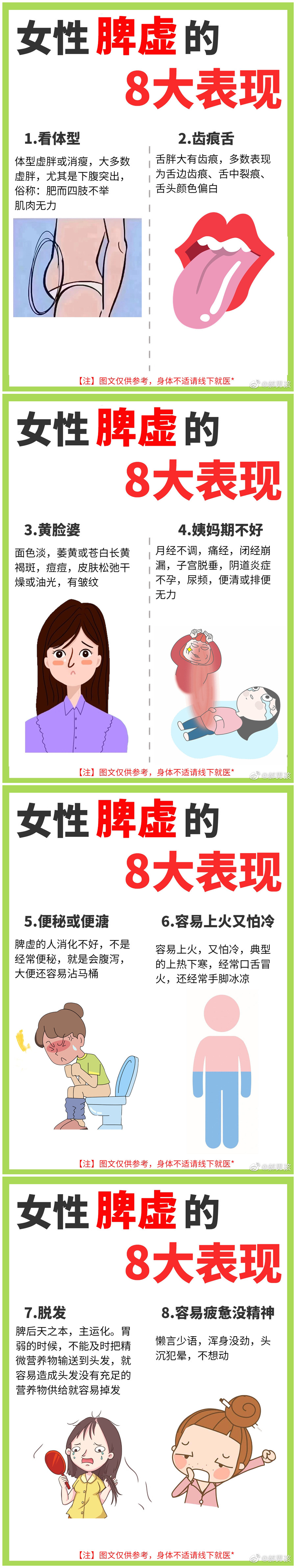 女性常见的脾虚表现，广西美容健康培训