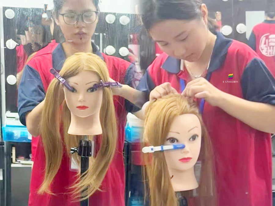 化妆发型编扎发课堂 | 南宁化妆编扎发学校