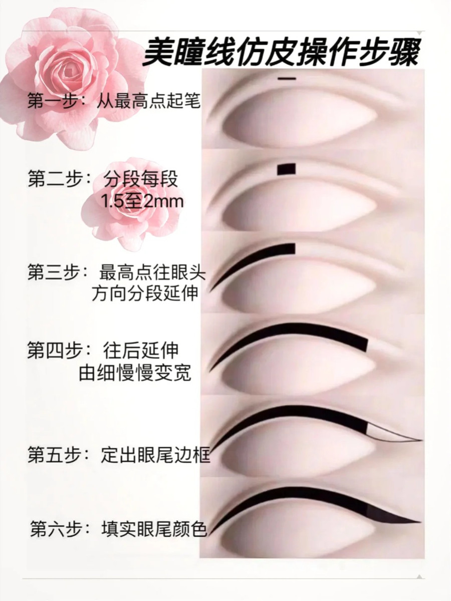 南宁美瞳线教学：新手学美瞳线教程