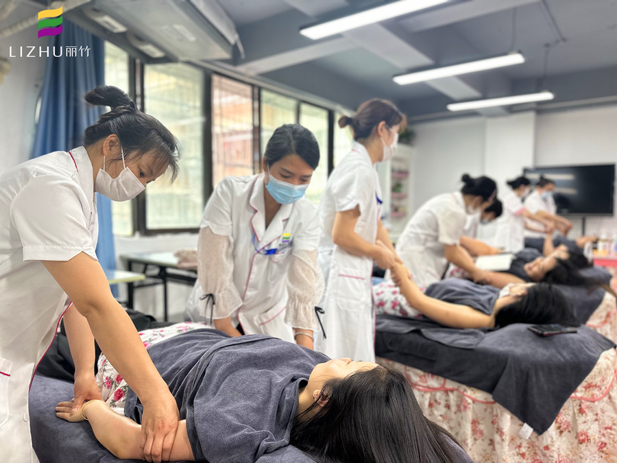 正确的美容按摩手法，零基础美容美体教学