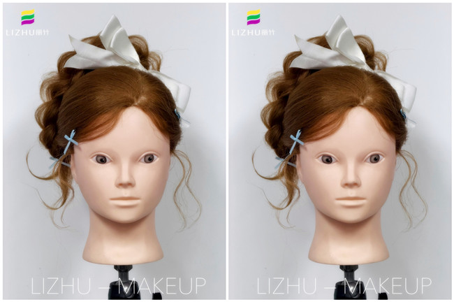 日系俏皮编发，南宁化妆编发培训