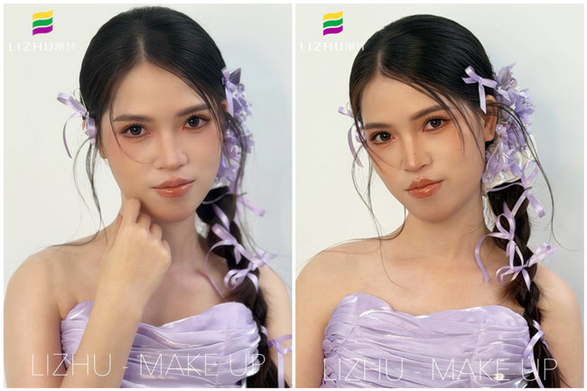 新中式晨袍造型，南宁化妆学校排行推荐